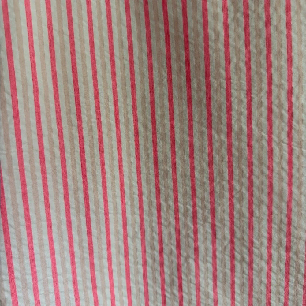 Vineyard Vines Pink Striped Sleeveless Dress Girls Size 7 - Picture 6 of 8
